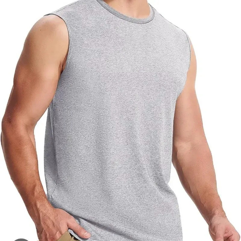 Pullover Desmangado Gris