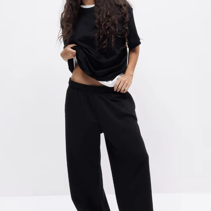 Pullover negro sencillo h&m