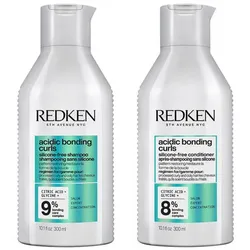 Redken Acidic Bonding Curls Champú y acondicionador sin silicona Duo