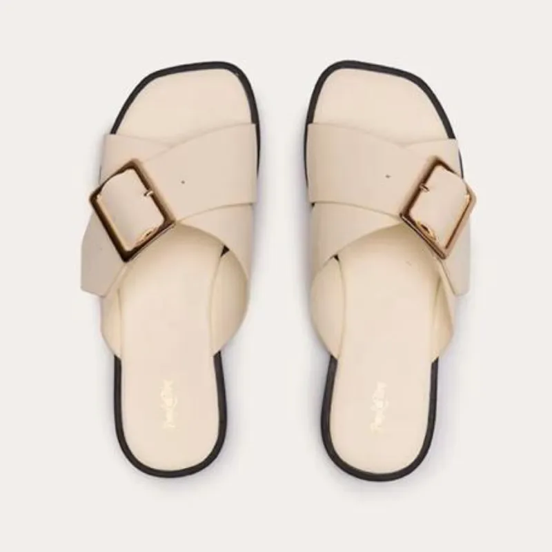 Sandalias blancas