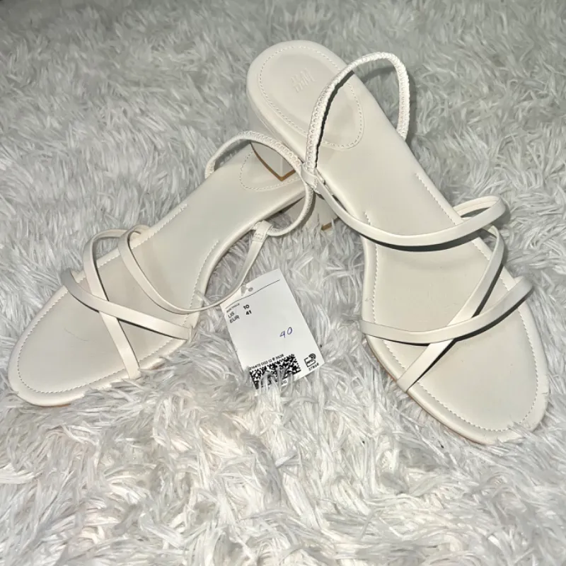 Sandalias de tacón con tiras H&M 
