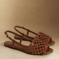 Sandalias marrón