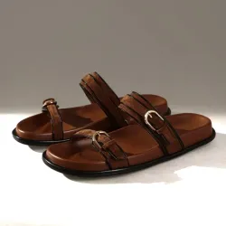 Sandalias Marrón oscuro