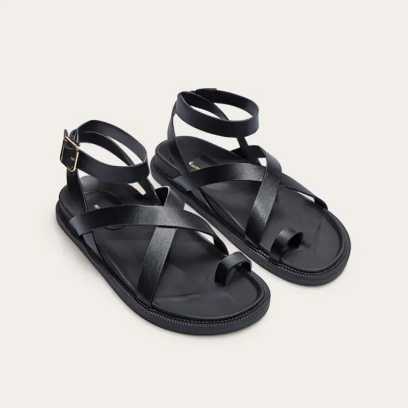 Sandalias negras