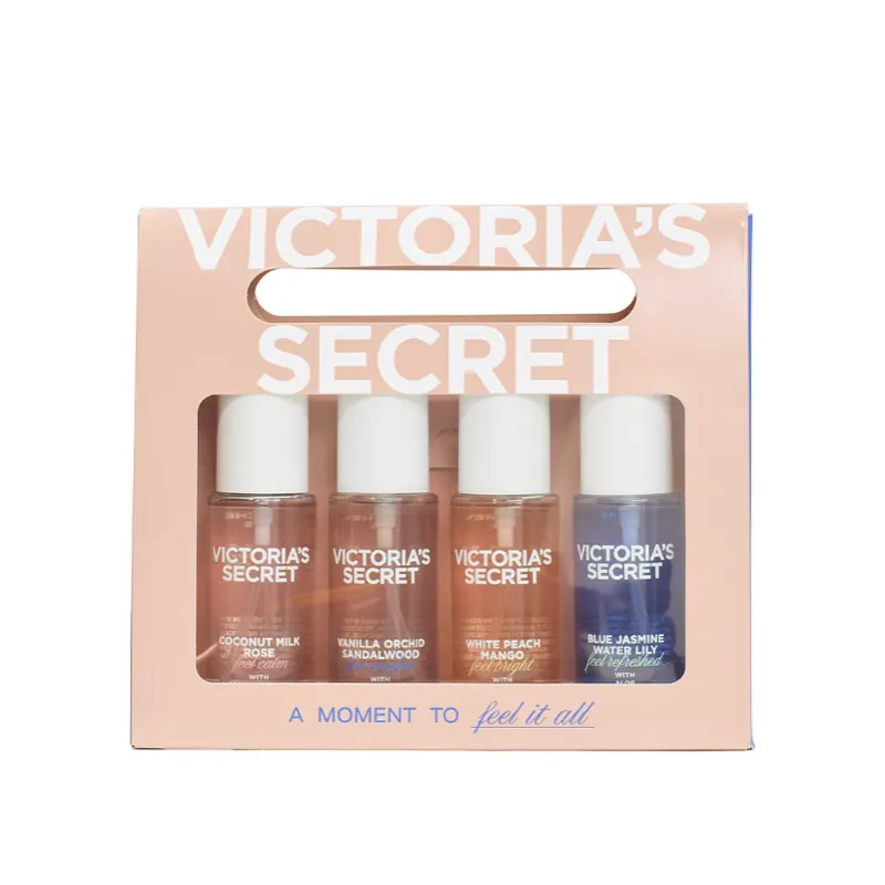 Set 4 colonias para cabello y cuerpo