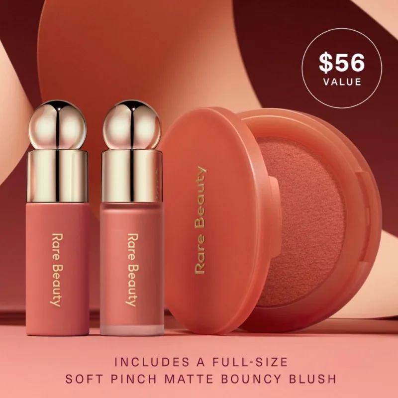 Set Soft Peach RARE BEAUTY