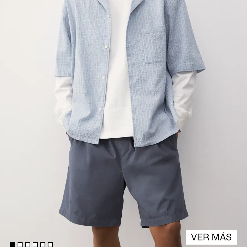 Short de hombre gris 