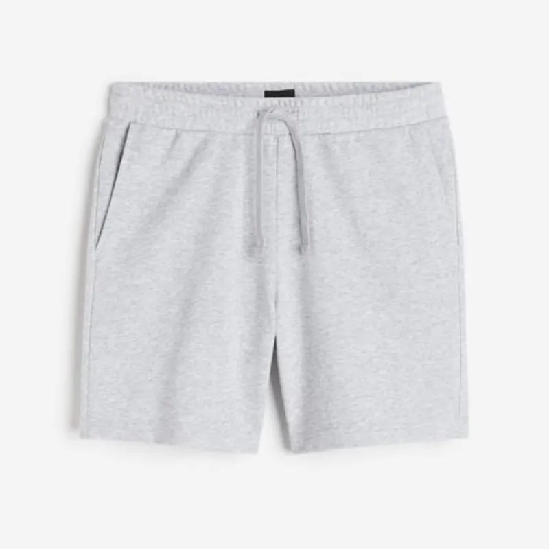 Short felpa gris