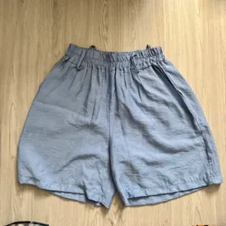 Shorts tela azul