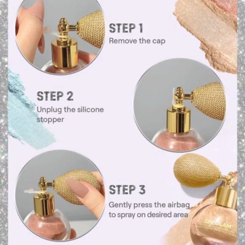Spray Iluminador para Cuerpo y Rostro