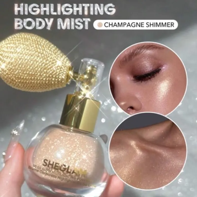 Spray Iluminador para Cuerpo y Rostro