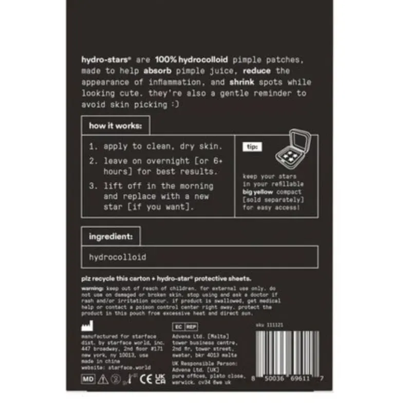 Starface parches hidrocoloides