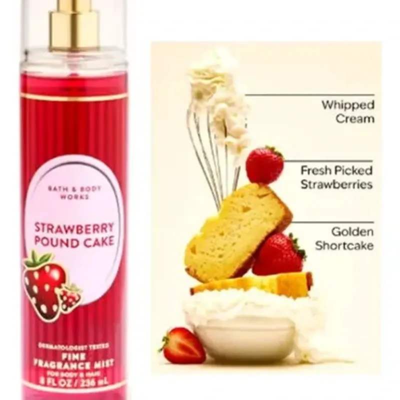 Strawberry pound cake colonia