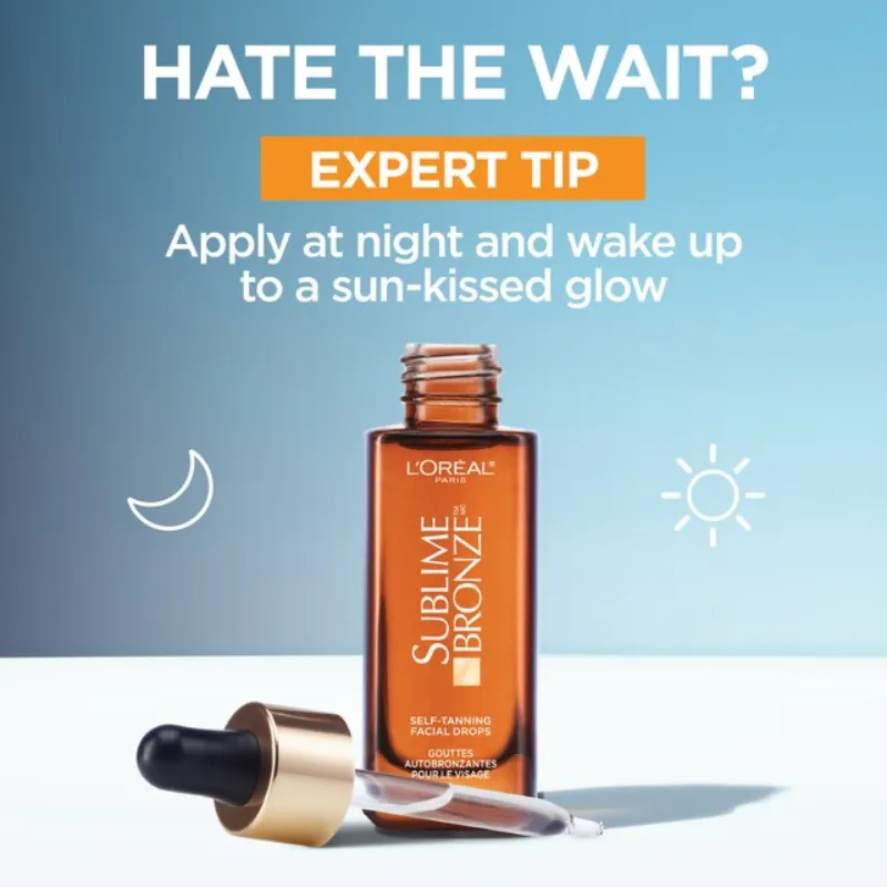 Sublime Bronze Self Tanning Facial Drops