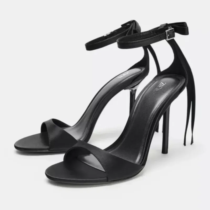 Tacones Lazo Zara
