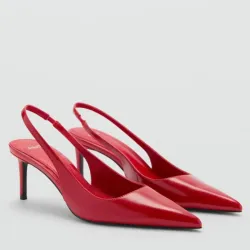 Tacones Mango Rojos