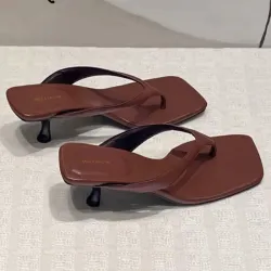 Tacones marrón