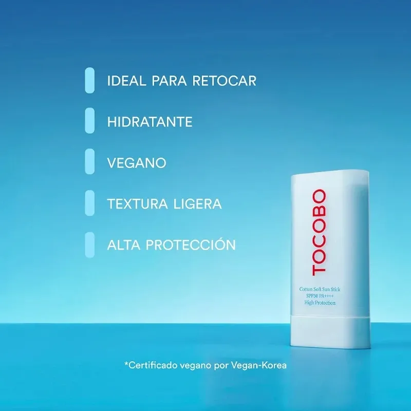 TOCOBO Cotton Soft Sun Stick SPF50+