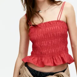 Top rojo H&M 