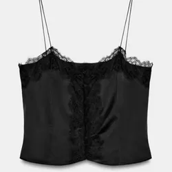 Top Satin Zara