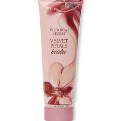 Velvet petals brulee crema