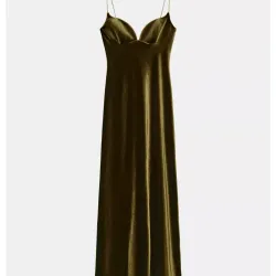 Vestido Aterciopelado ZARA