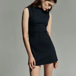 Vestido azul Zara
