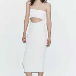 Vestido Blanco ajustado