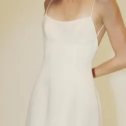 Vestido blanco Zara