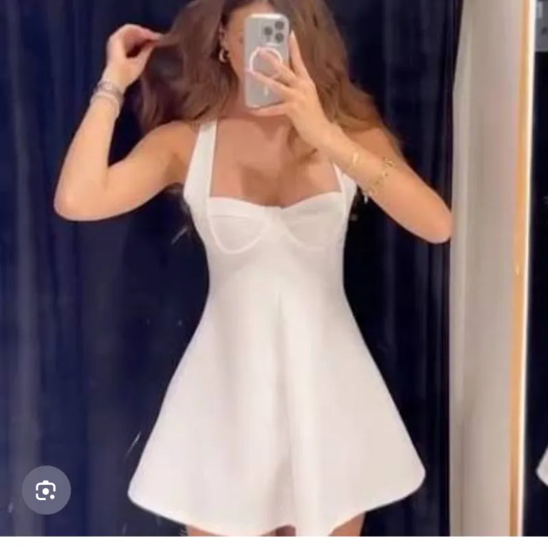 Vestido blanco Zara