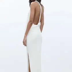 Vestido blanco Zara