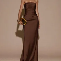 Vestido Carmelita Satinado