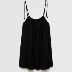 Vestido corto fluido