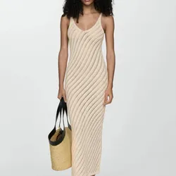Vestido de playa croché 