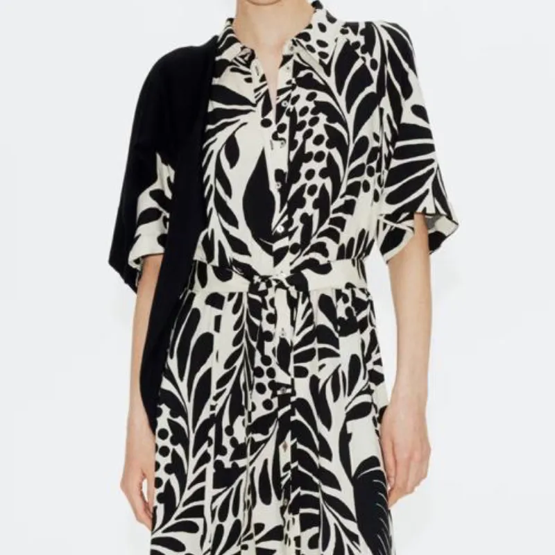 Vestido estampado 