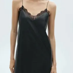 Vestido negro corto MNG