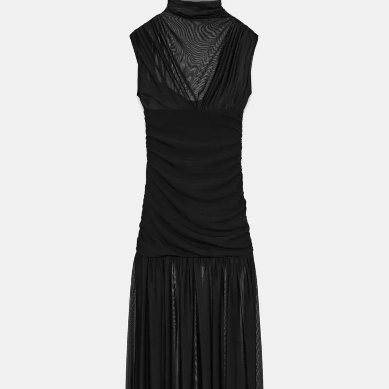 Vestido Negro ZARA