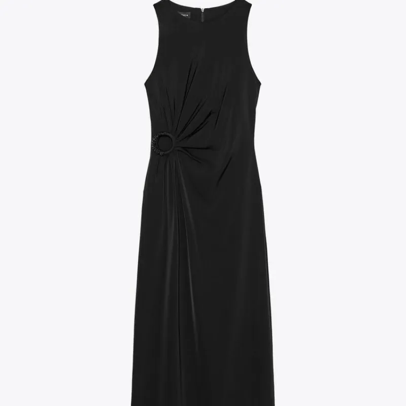 Vestido negro Zara