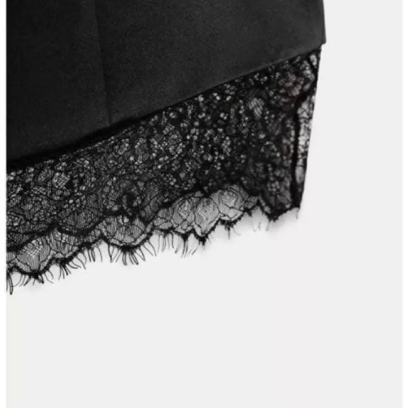 Vestido negro Zara