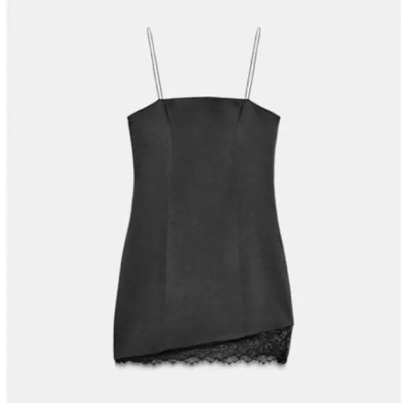 Vestido negro Zara
