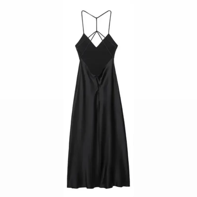 Vestido Satin Zara