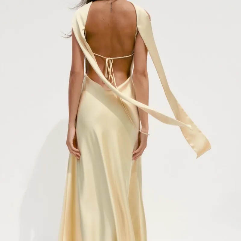 Vestido satinado