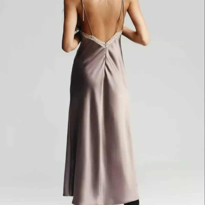 Vestido Satinado ZARA