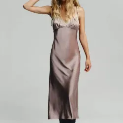Vestido Satinado ZARA