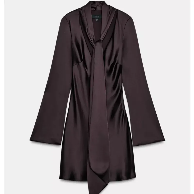 Vestido Satinado ZARA