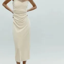 Vestido tope Zara