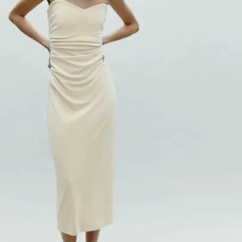 Vestido tope Zara
