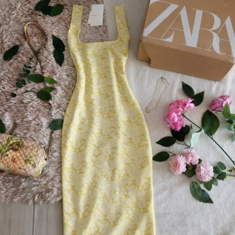 Vestido ZARA Bordado