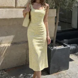 Vestido ZARA Bordado