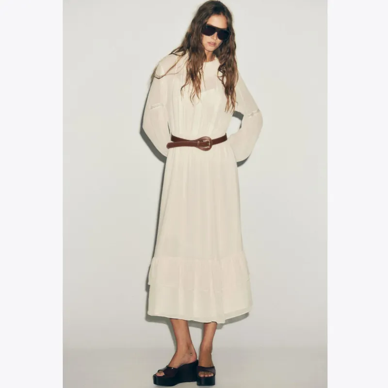 Vestido Zara con Cinto